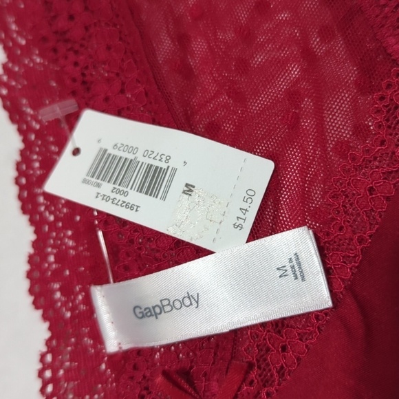 Gap Body Dream Girl Women's Set of 2 Thong Lace Underwear Size Medium - New - Picture 4 of 7